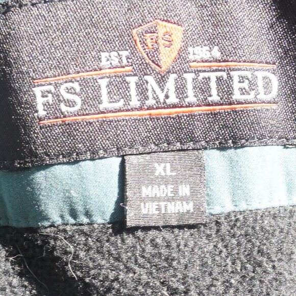 FS Limited Womens Green Blue Pockets Hooded Winter Full-Zip Jacket Size XL - Picture 3 of 8